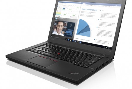 Lenovo ThinkPad T450 to mobilny ultrabook biznesowy, który umożliwia komfortową pracę zarówno w biurze, jak i poza nim